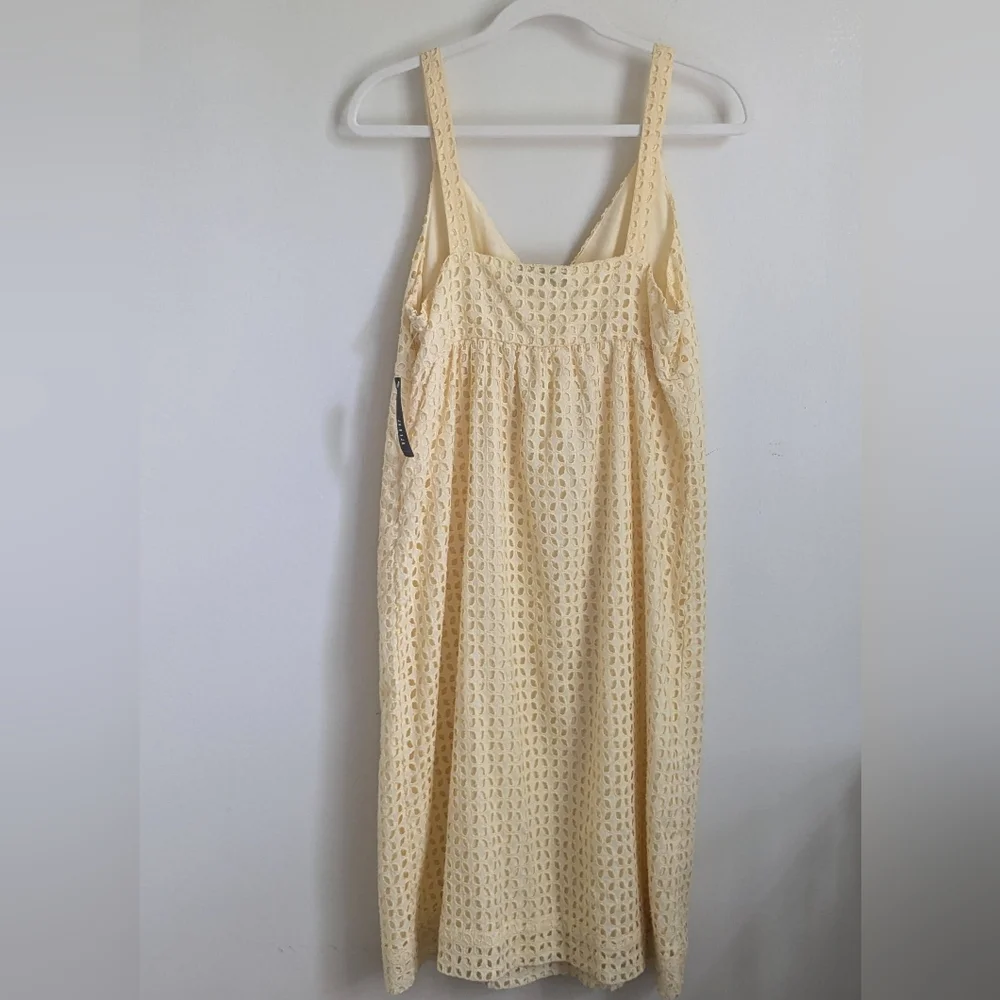 💛 a.n.a Yellow dress! NWT 💛 - Picture 2 of 2